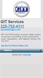 Mobile Screenshot of gitservicesndt.com